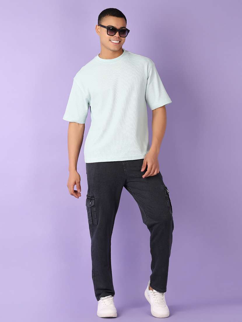 men solid short sleeve t-shirt - 21555807 -  Standard Image - 3