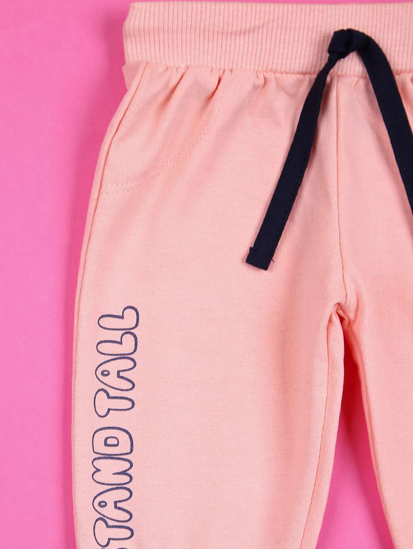 boys pink printed casual jogger - 21555895 -  Standard Image - 3