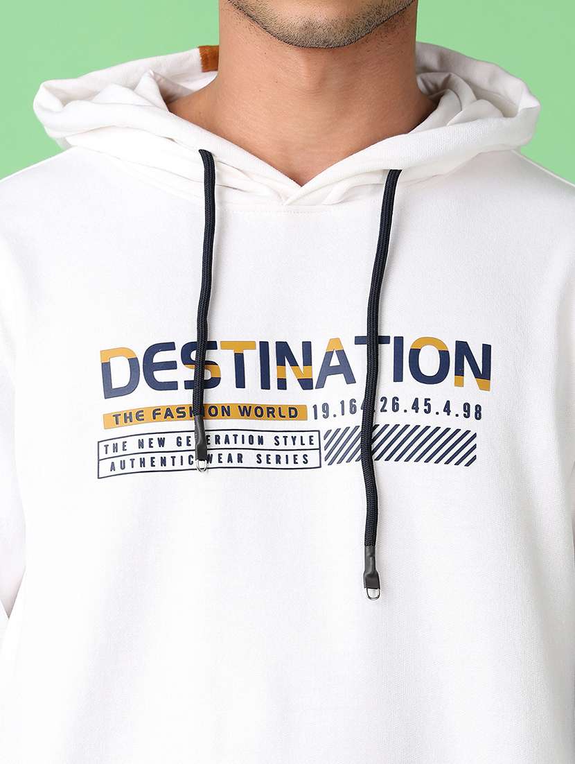 men long sleeves color block sweatshirt - 21556056 -  Standard Image - 5