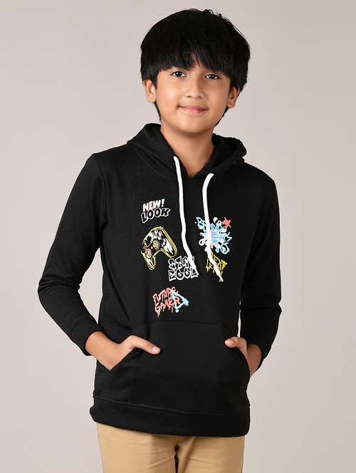 boys  front print long sleeve sweatshirts - 21556059 -  Standard Image - 0