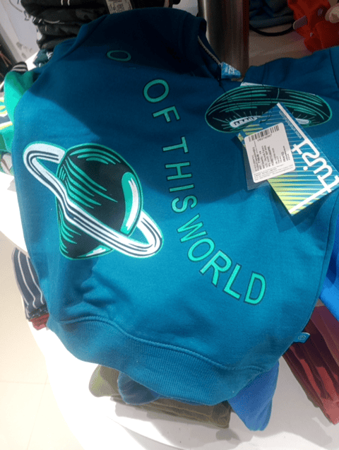 teal spun fleece sweatshirt - 21556066 -  Standard Image - 0
