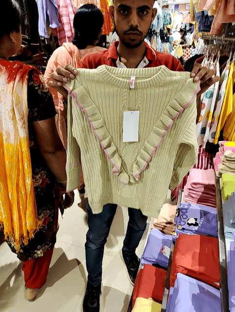 off white polyester sweaters & cardigan - 21556139 - Zoom Image - 0