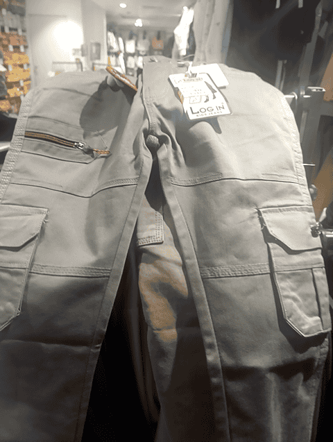 assorted cotton knitted denim trouser - 21556143 - Standard Image - 0