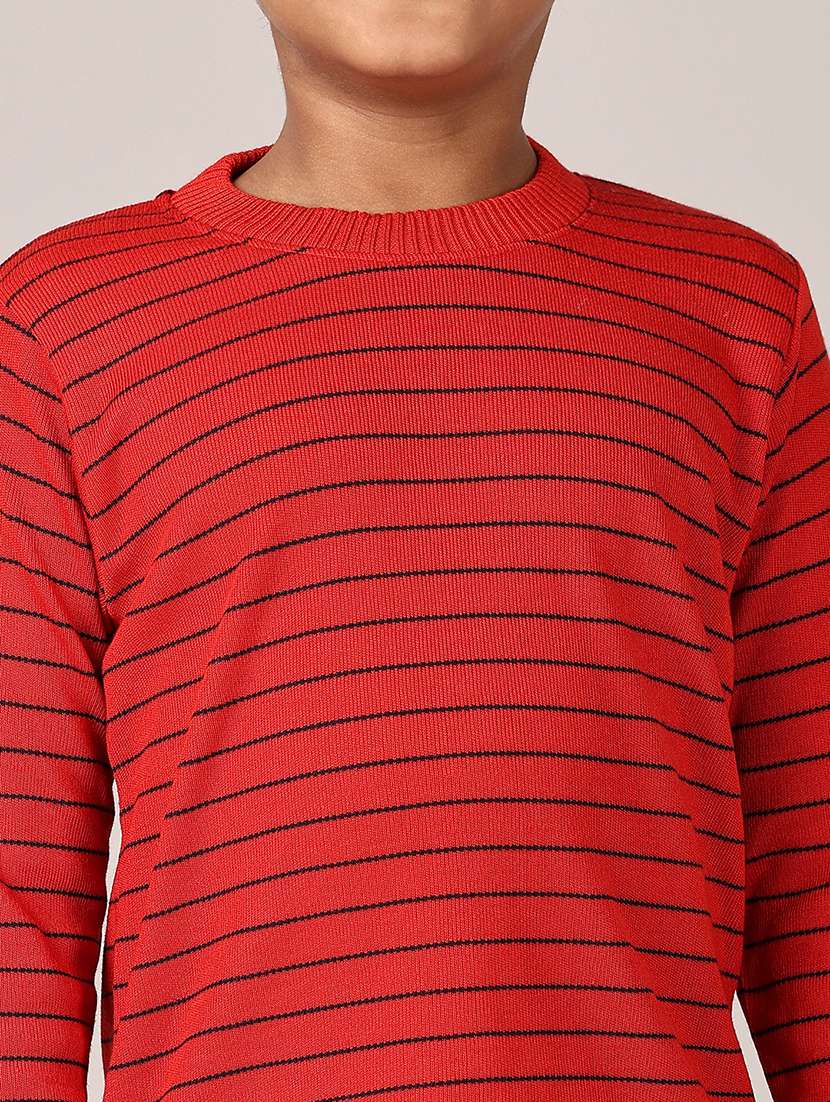 boys striped long sleeve sweater - 21556244 -  Standard Image - 5