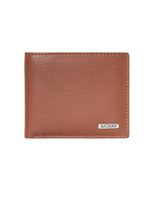 tan genuine leather wallet - 21556653 - Standard Image - 0