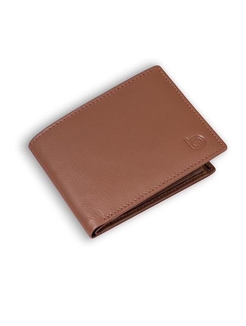 tan genuine leather wallet - 21556658 -  Standard Image - 0