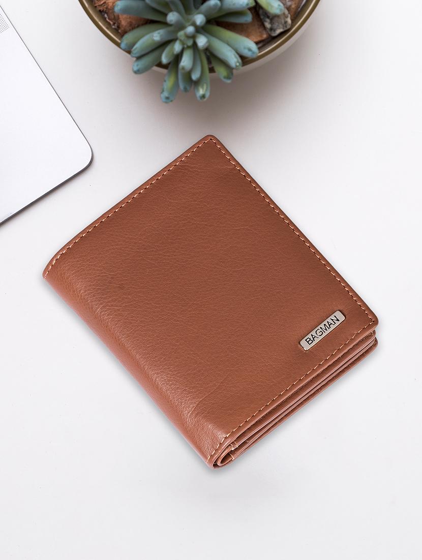 tan genuine leather wallet - 21556693 - Zoom Image - 0