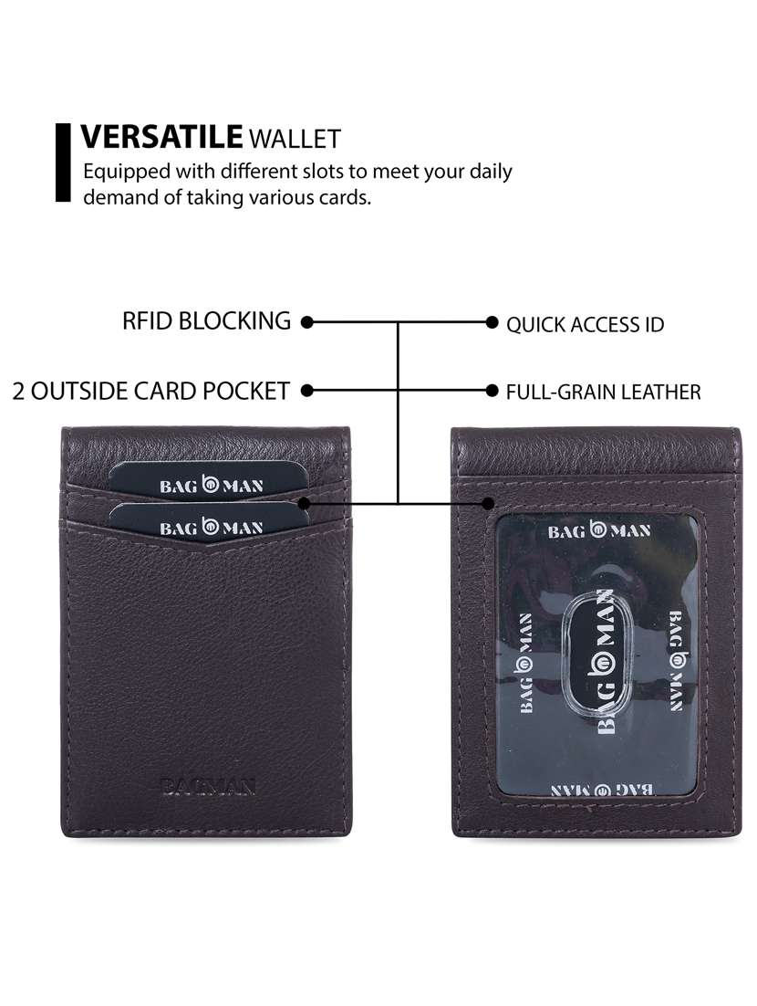 brown genuine leather wallet - 21556700 -  Standard Image - 3