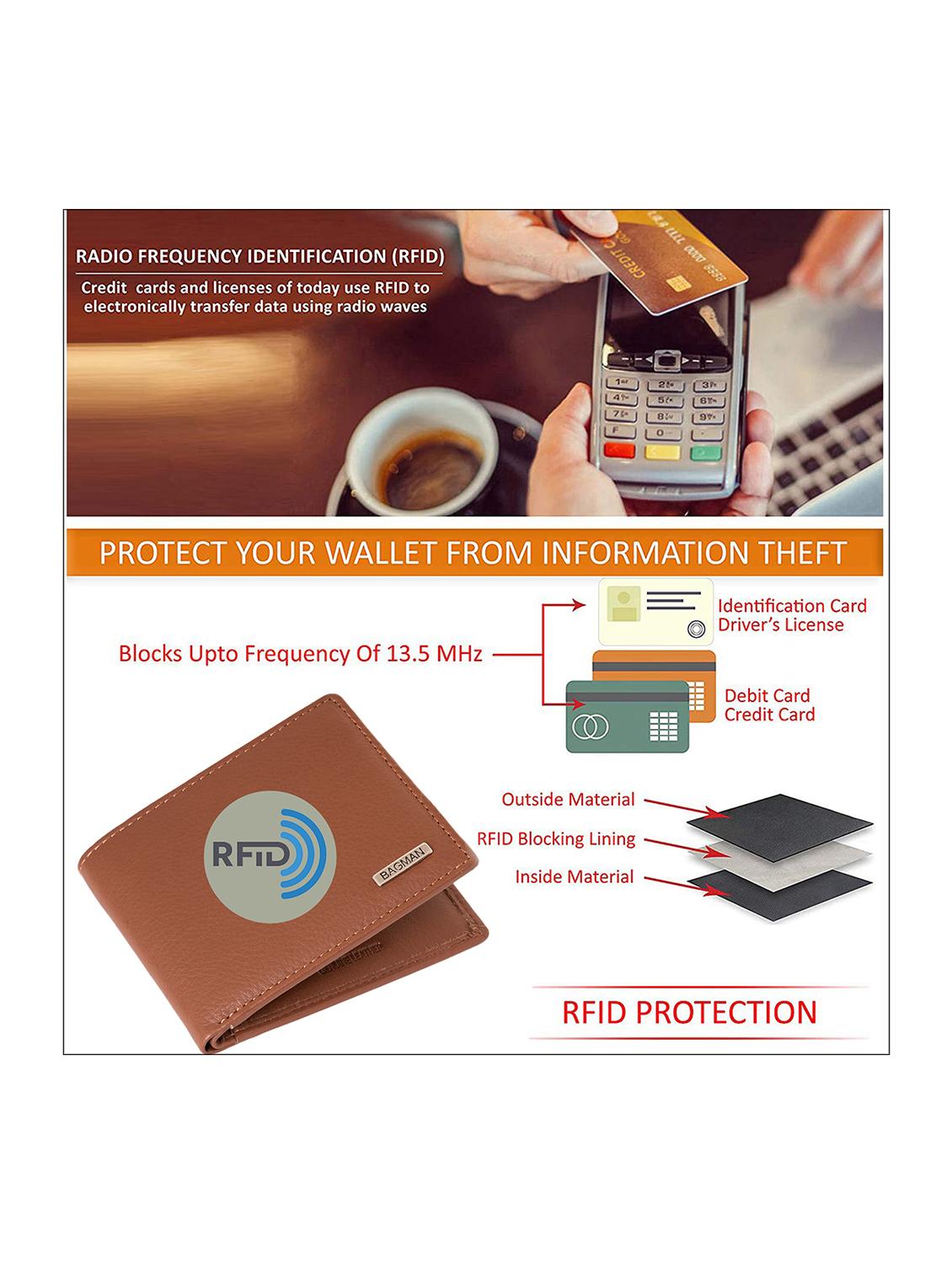 tan genuine leather wallet - 21556715 - Standard Image - 3