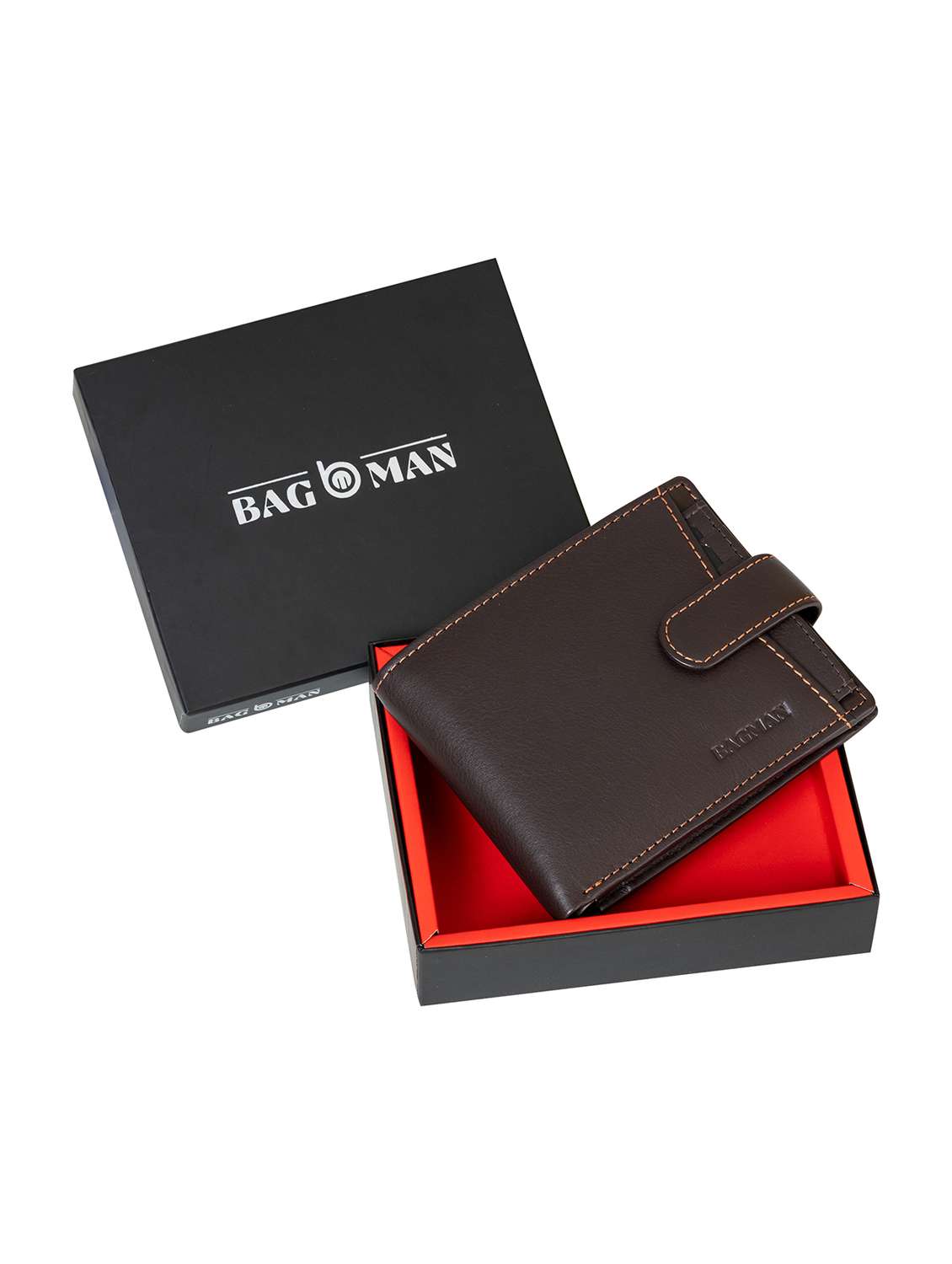 brown genuine leather wallet - 21556750 -  Standard Image - 3