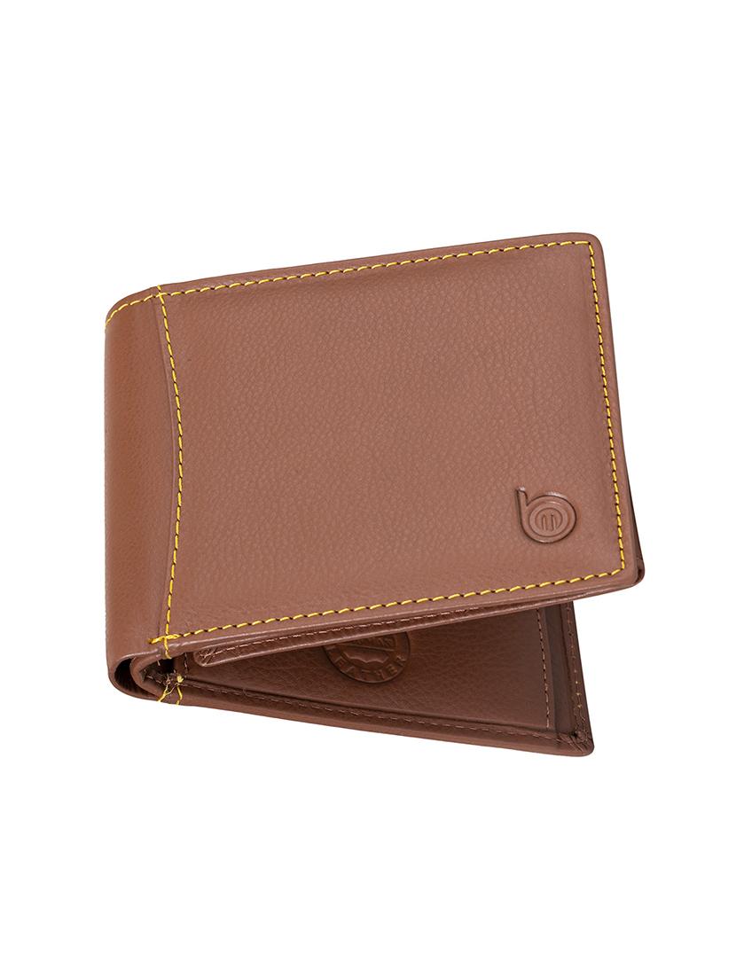 tan genuine leather wallet - 21556777 - Zoom Image - 0