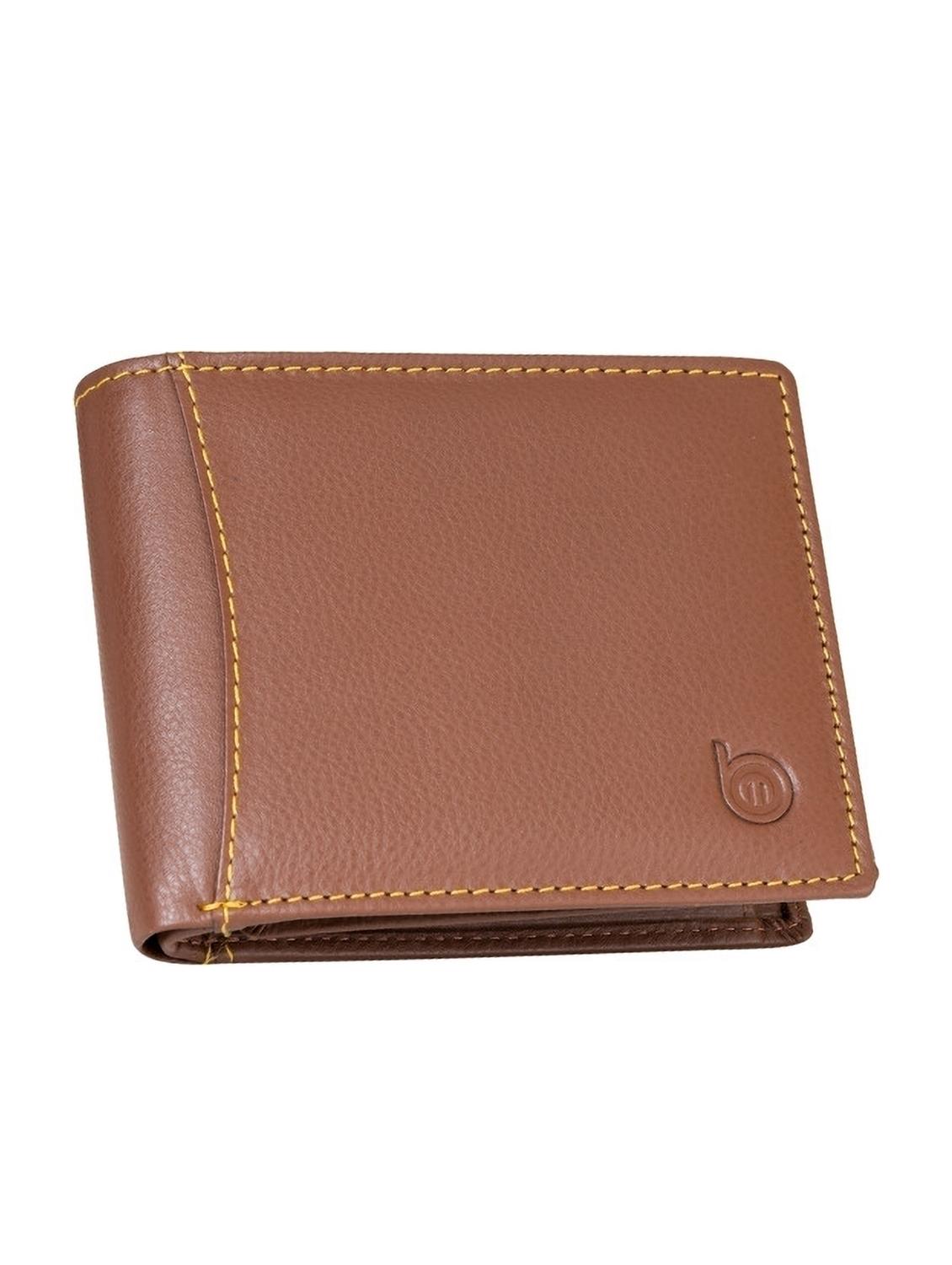tan genuine leather wallet - 21556784 - Zoom Image - 0