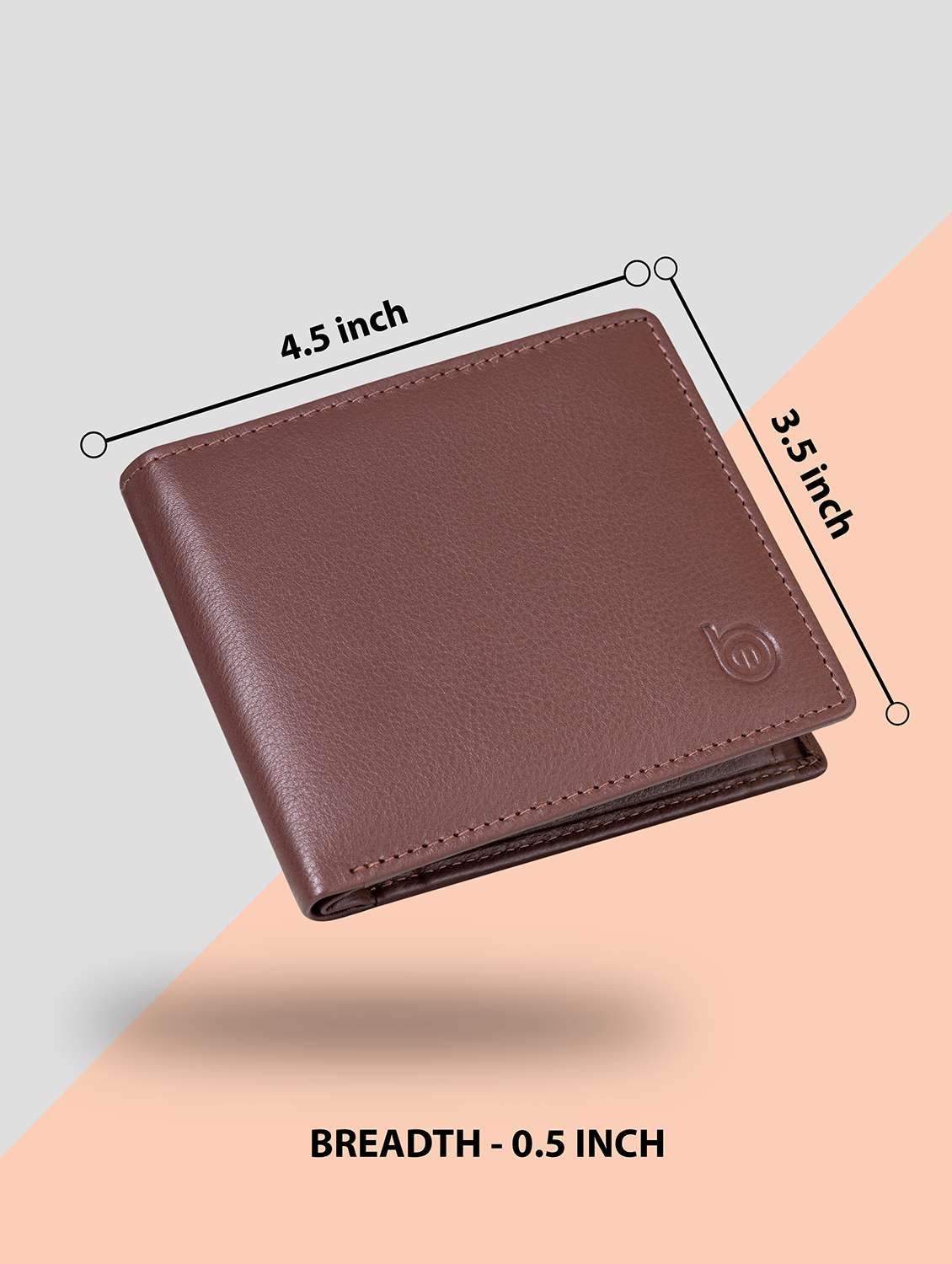brown genuine leather wallet - 21556807 -  Standard Image - 3