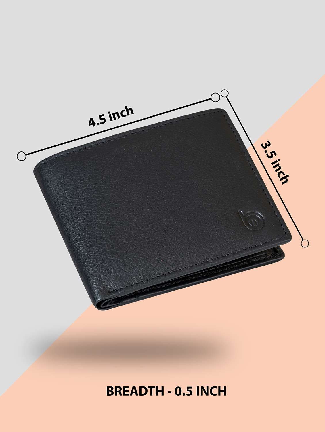 black genuine leather wallet - 21556810 -  Standard Image - 3