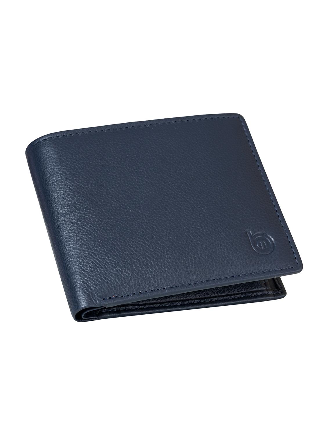 blue genuine leather wallet - 21556811 - Zoom Image - 0