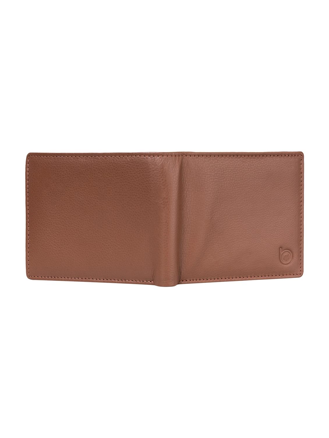 tan genuine leather wallet - 21556813 - Standard Image - 3