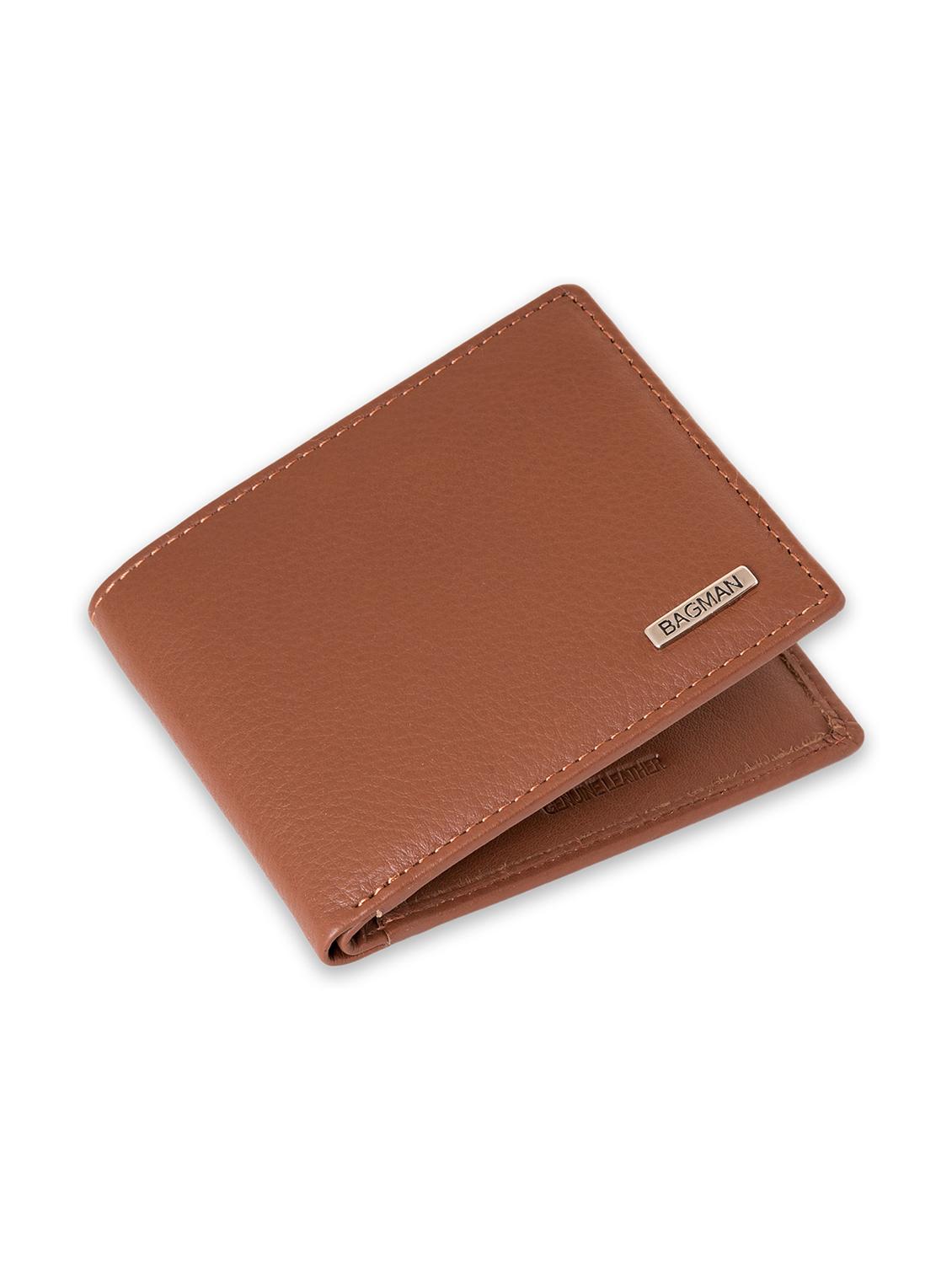 tan genuine leather wallet - 21556829 - Zoom Image - 0