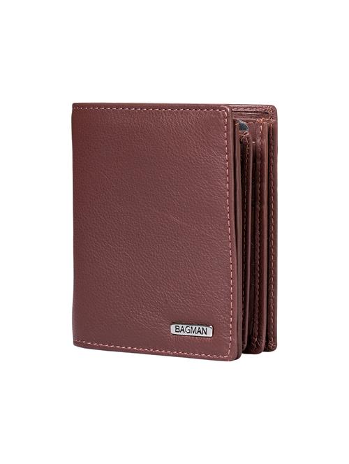 brown genuine leather wallet - 21556865 - Standard Image - 0