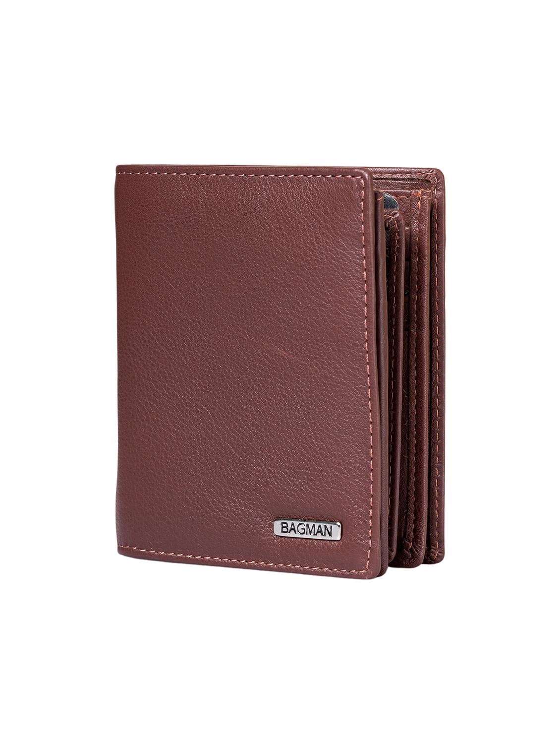 brown genuine leather wallet - 21556865 - Zoom Image - 0
