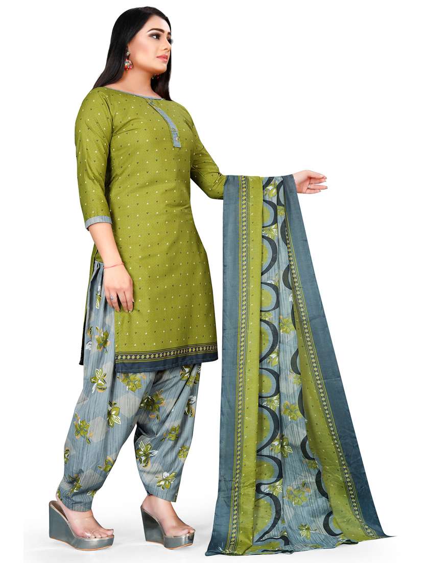 women printed unstitched suit set - 21557105 -  Standard Image - 3
