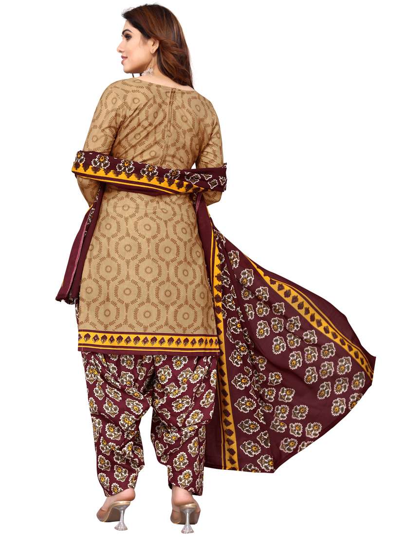 women printed unstitched suit set - 21557168 -  Standard Image - 3