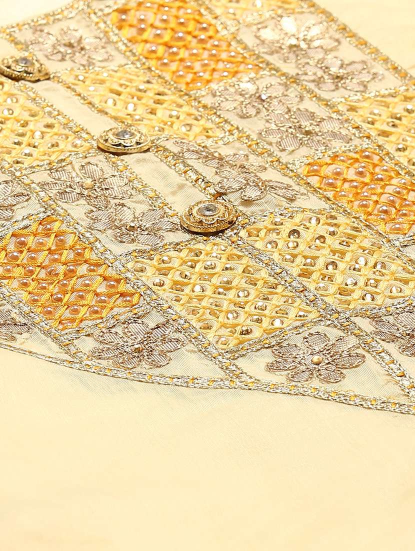 women solid with work unstitched suit - 21557233 -  Standard Image - 3