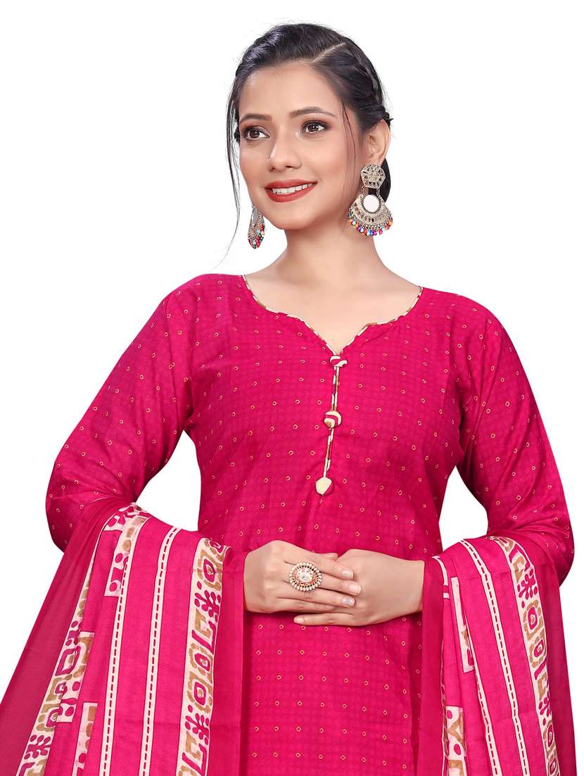 women printed kurta salwar set with dupatta - 21558162 -  Standard Image - 3