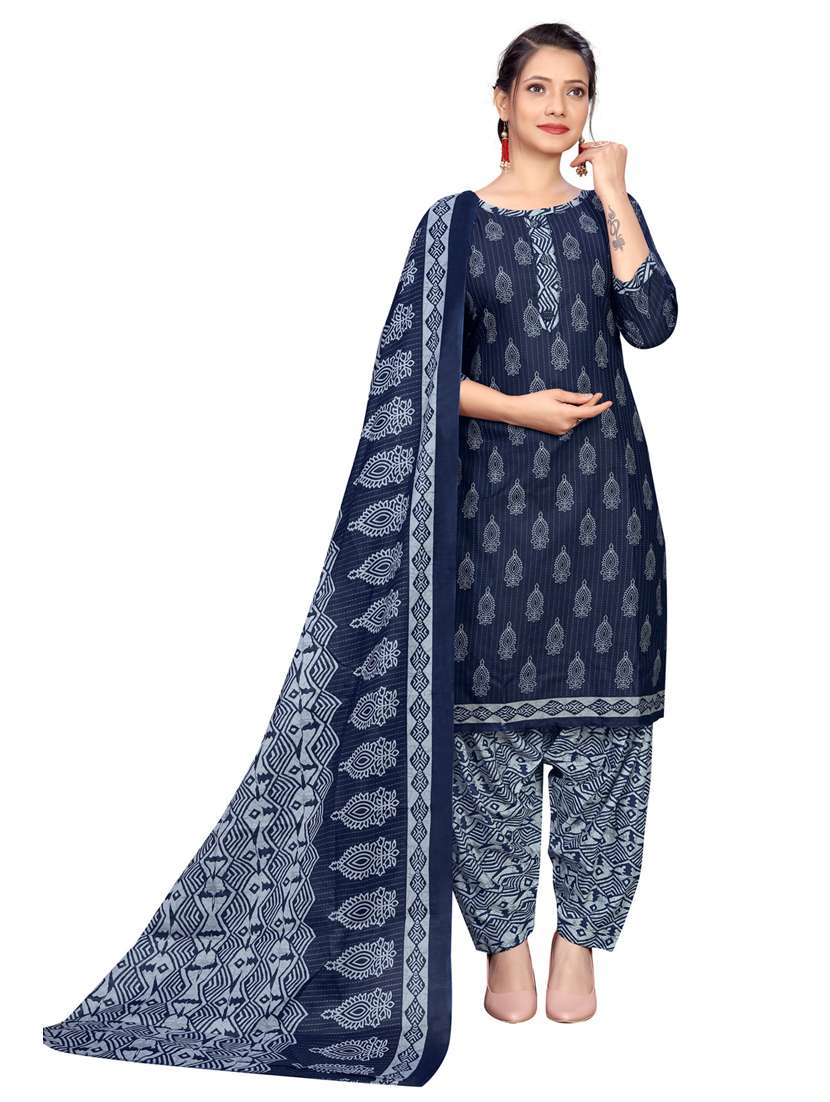 women printed kurta salwar with dupatta set - 21558179 -  Zoom Image - 0