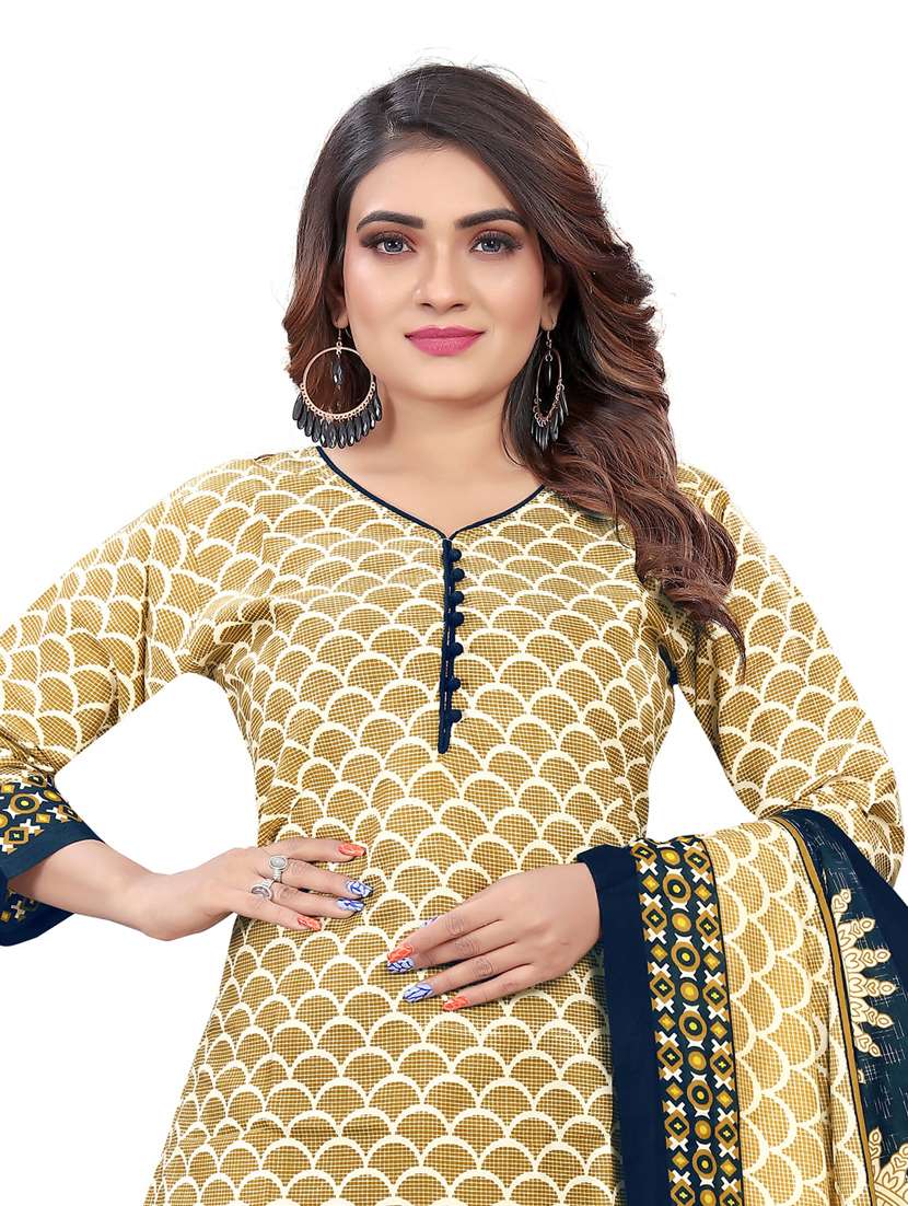 women printed kurta salwar set with dupatta - 21558205 -  Standard Image - 3