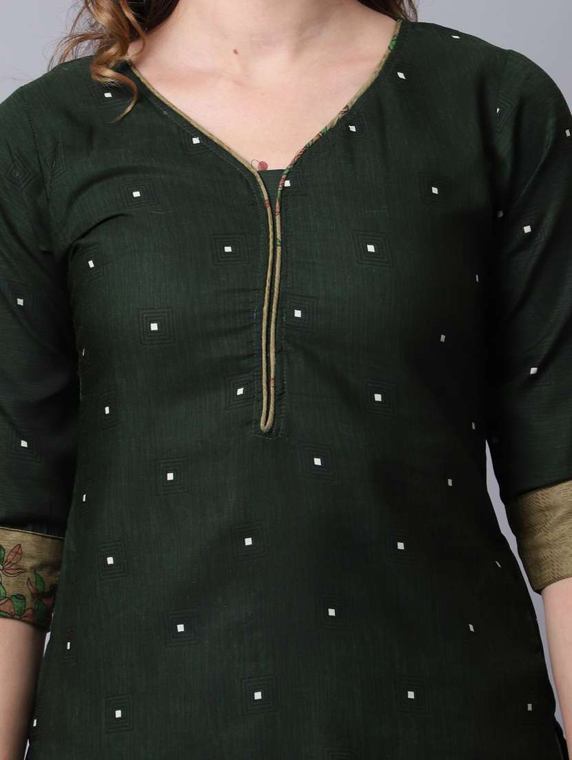 women printed kurta pant set with dupatta - 21558230 -  Standard Image - 3