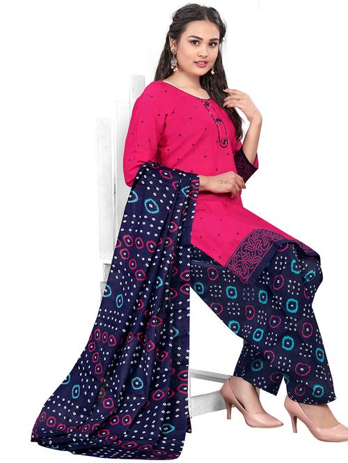 women three quarter sleeve kurta pant with dupatta set - 21558231 -  Standard Image - 0
