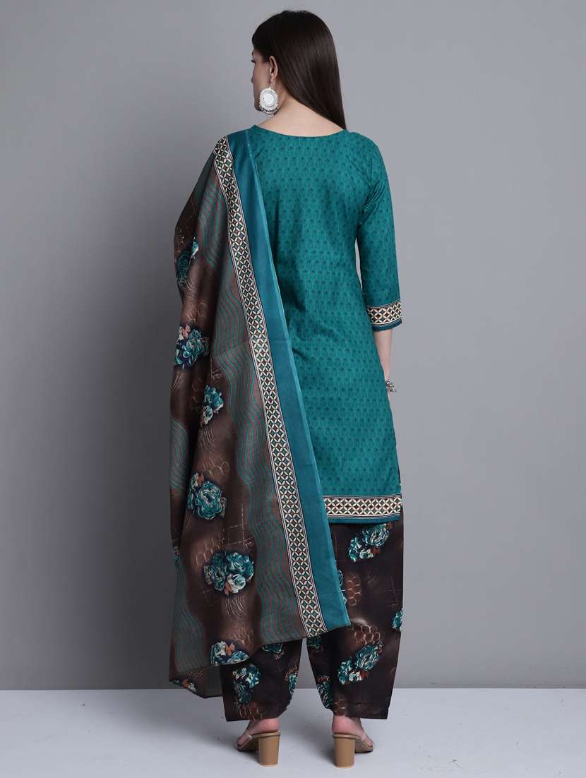 women printed kurta salwar set with dupatta - 21558523 -  Standard Image - 3