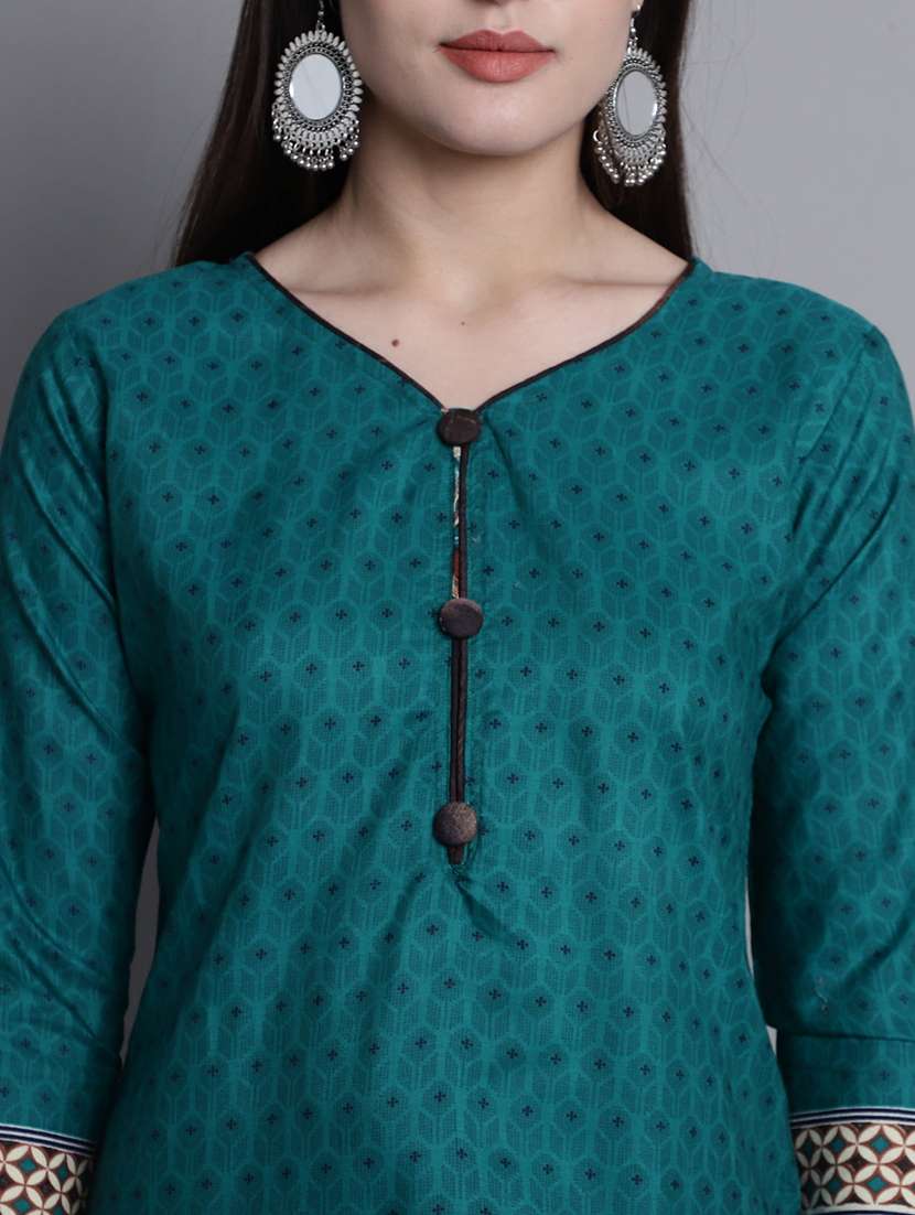 women printed kurta salwar set with dupatta - 21558523 -  Standard Image - 5