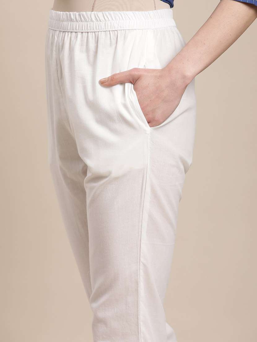 women blue tie & dye kurta pant set with dupatta - 21558577 -  Standard Image - 3