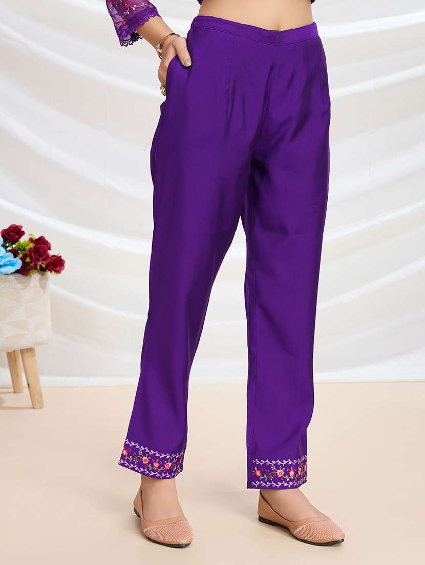 women three quarter sleeve kurta pant with dupatta set - 21558671 -  Standard Image - 3