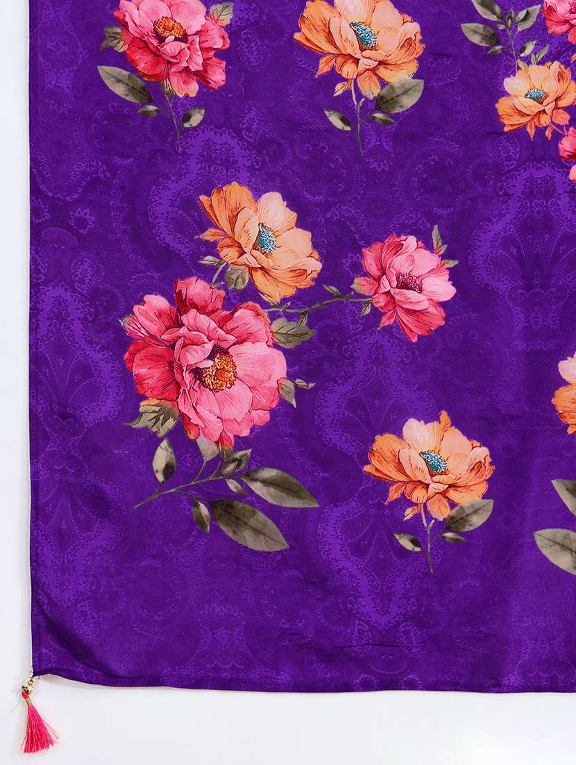 women three quarter sleeve kurta pant with dupatta set - 21558671 -  Standard Image - 8