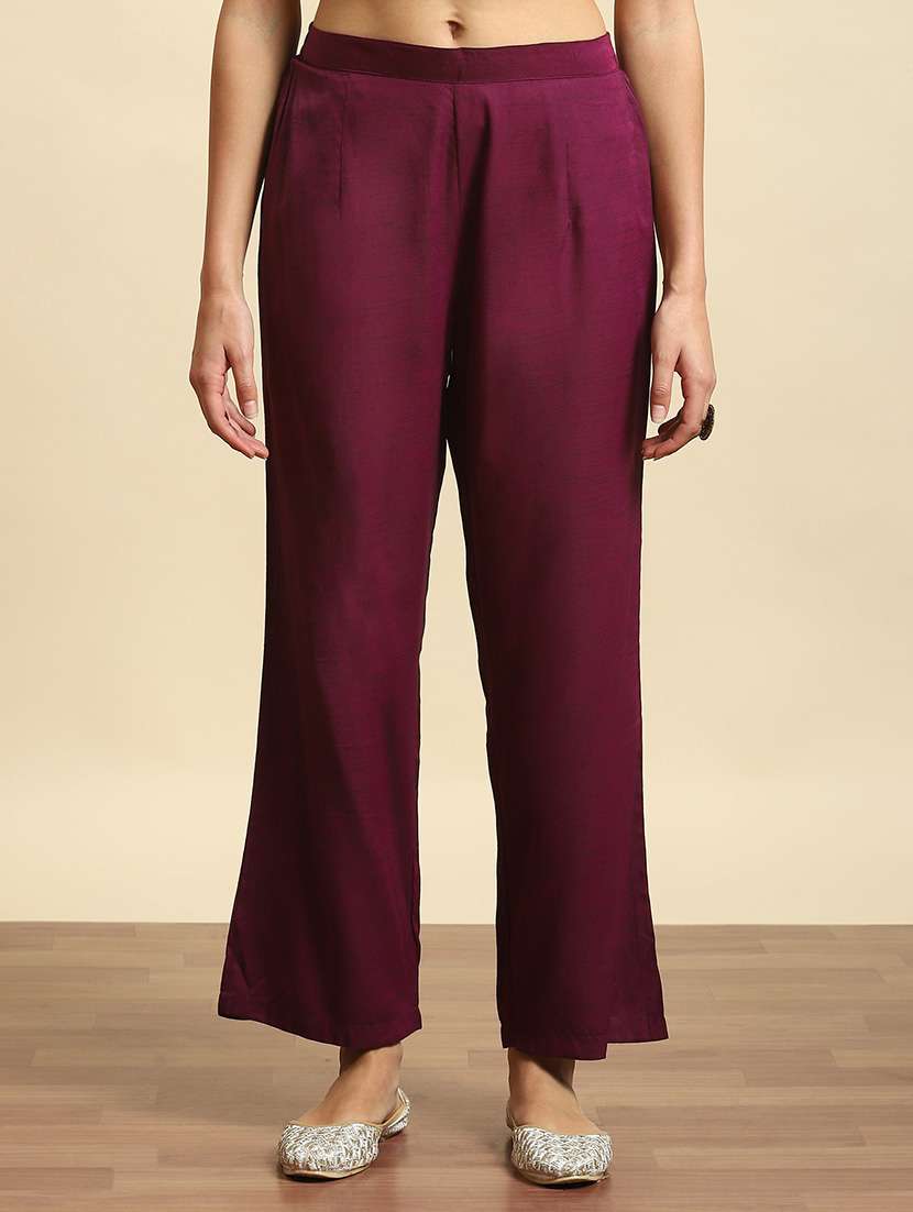 women printed three quarter sleeves kurta pant set - 21559490 -  Standard Image - 5