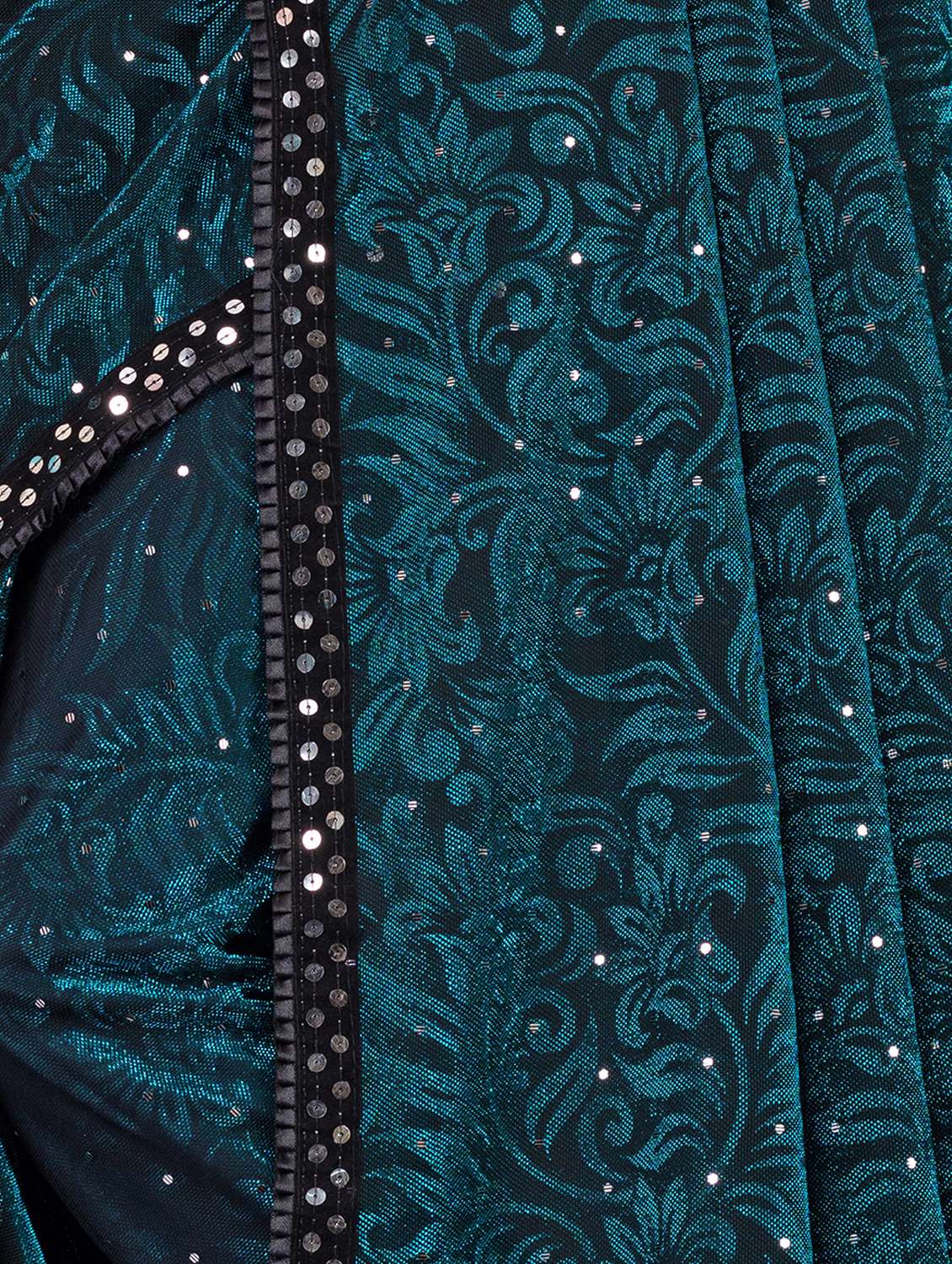 women floral printed saree with blouse - 21560136 -  Standard Image - 3