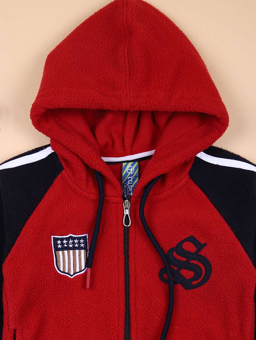 boys color block long sleeve sweatshirt - 21560539 -  Standard Image - 3