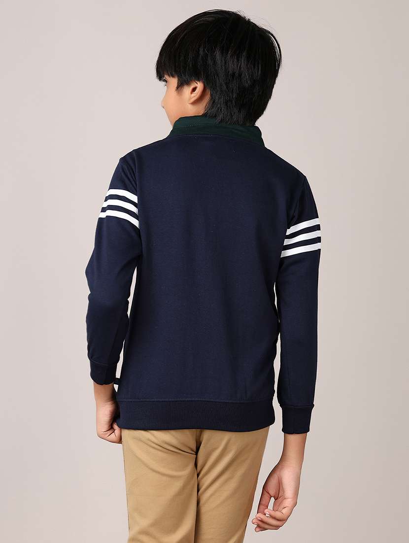 boys long sleeves front print sweatshirt - 21560542 -  Standard Image - 3