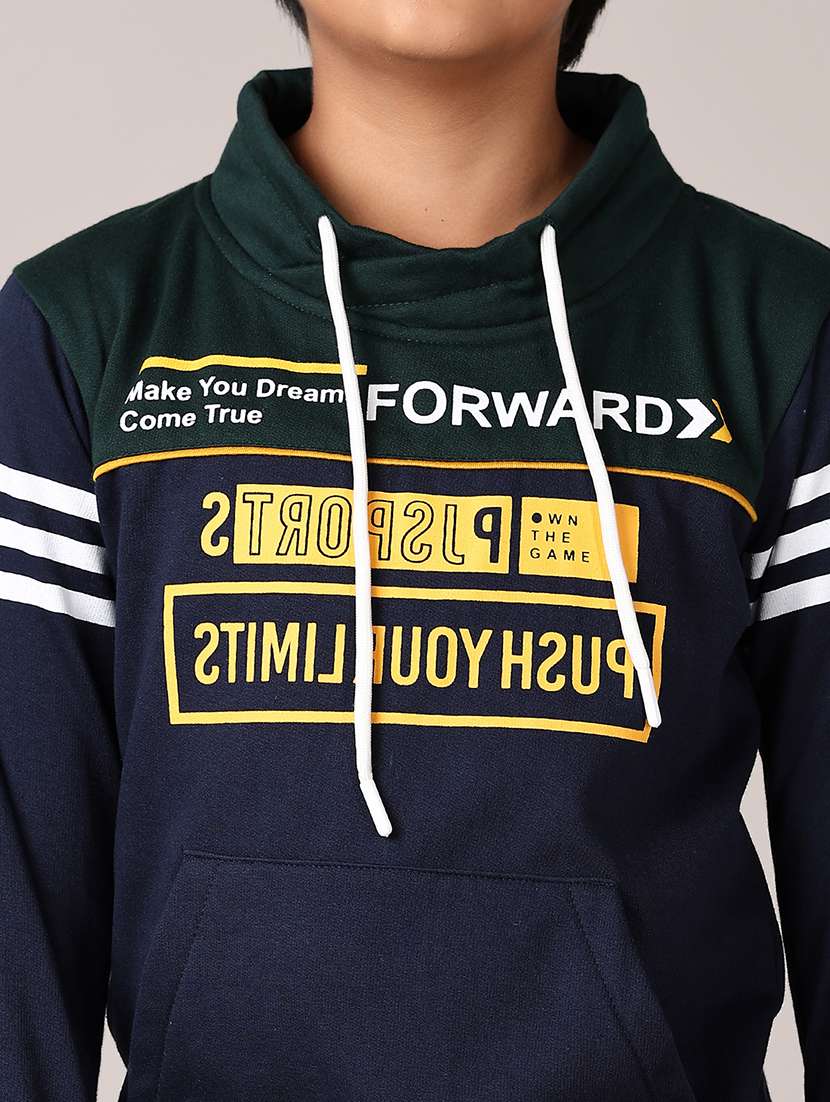 boys long sleeves front print sweatshirt - 21560542 -  Standard Image - 5