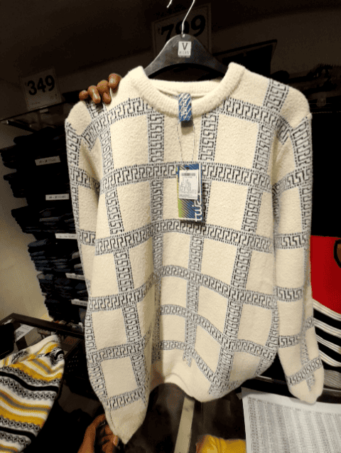 cream suede sweater - 21560564 -  Standard Image - 0