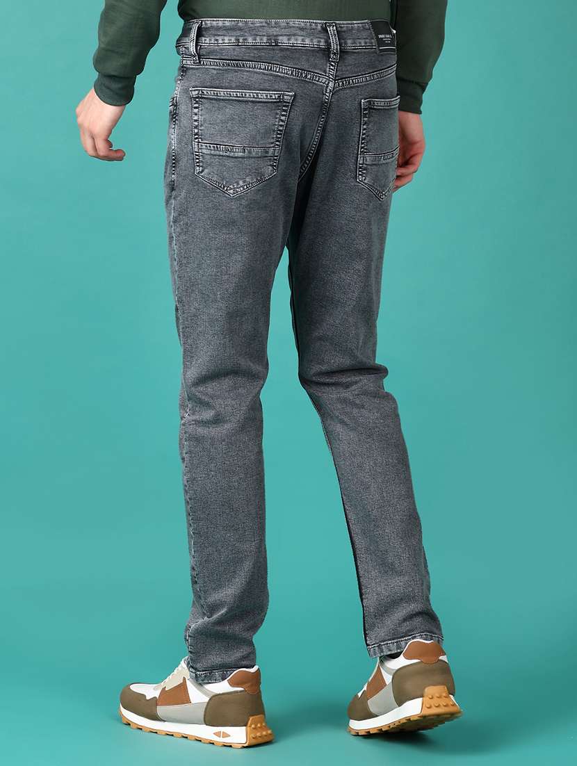grey cotton jeans - 21561451 - Standard Image - 3