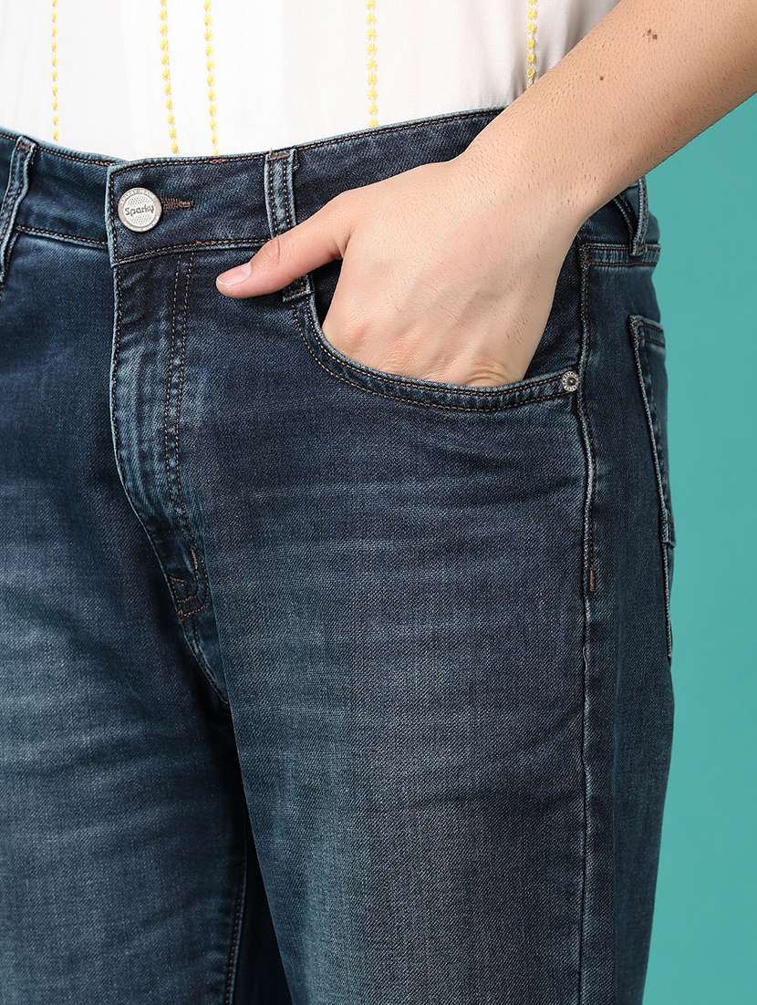 blue cotton jeans - 21561477 -  Standard Image - 5