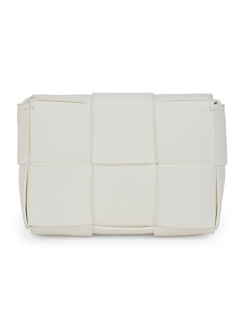 white leatherette (pu) sling bag - 21562361 - Standard Image - 0
