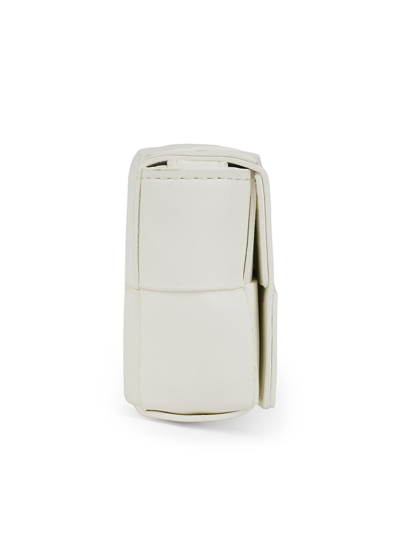 white leatherette (pu) sling bag - 21562361 - Standard Image - 5