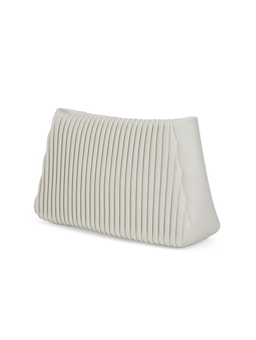 beige textured leatherette sling bag - 21562368 - Standard Image - 3