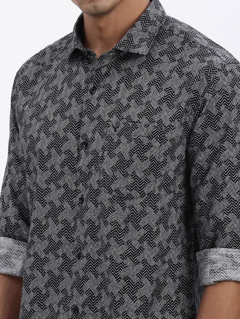 men regular fit long sleeve casual shirt - 21562574 - Standard Image - 5