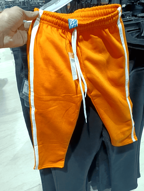 orange spun fleece trouser - 21562876 - Zoom Image - 0