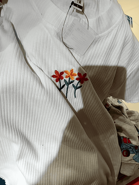assorted rib tshirt - 21562933 -  Zoom Image - 0